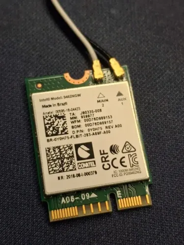Wireless WLAN Wi-Fi Notebook Dell