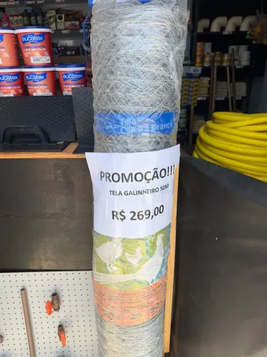 Tela Galinheiro 50 metros 