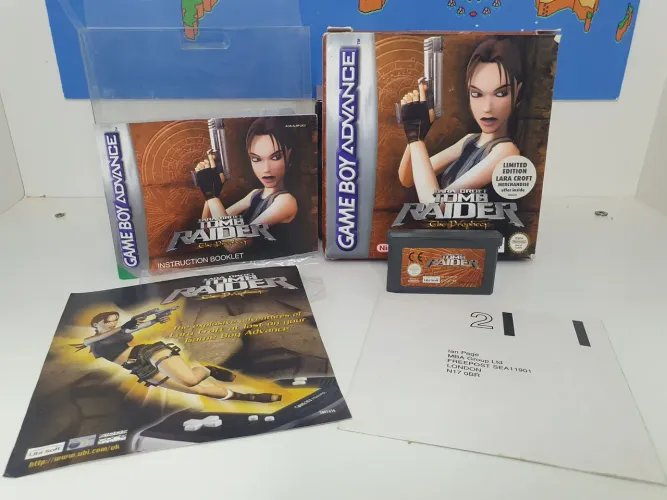 Tomb Raider: The Prophecy - Game Boy Advance (Novo)