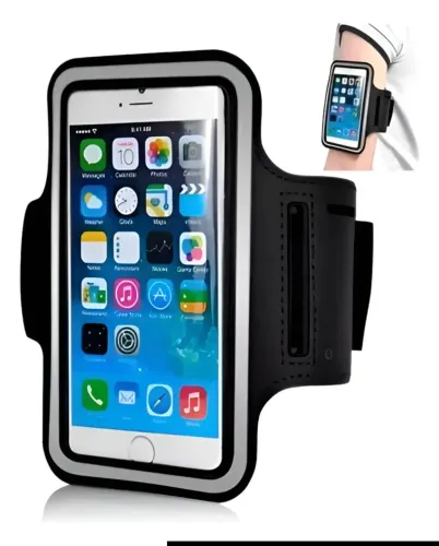 Braçadeira de celular para correr (entrega)