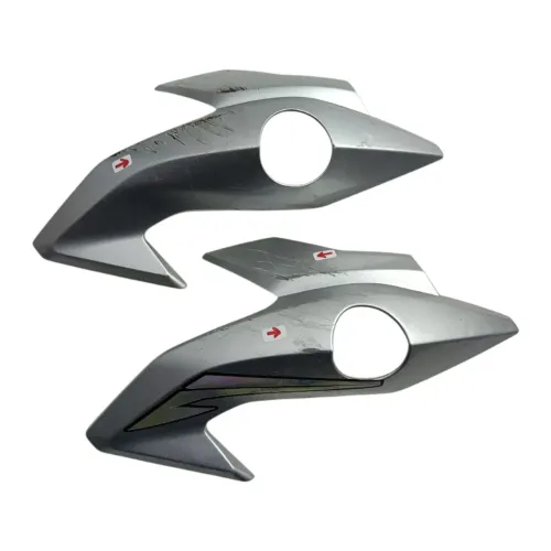 Carenagem Farol Esq. Honda Cg Titan 160 16-18 Original Prata Prata