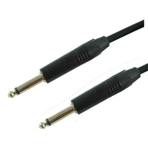 Cabo P10 x P10 para Instrumentos Musicais - Alta Qualidade