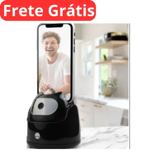 Suporte Para Celular Com Sensor Facial 360° Gimbal Usb