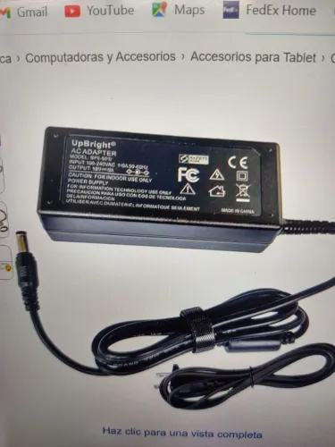 Carregador Fonte Adaptador AC UpBright