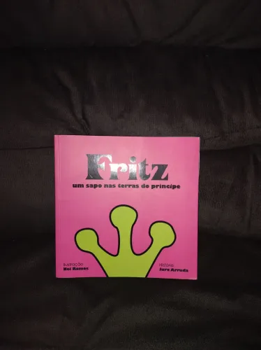 Livro Fritz - Um sapo nas terras do príncipe