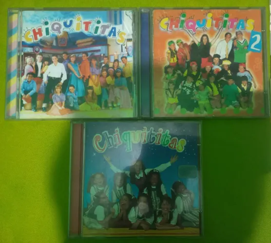Cd's Chiquititas vol 1,2 e 3