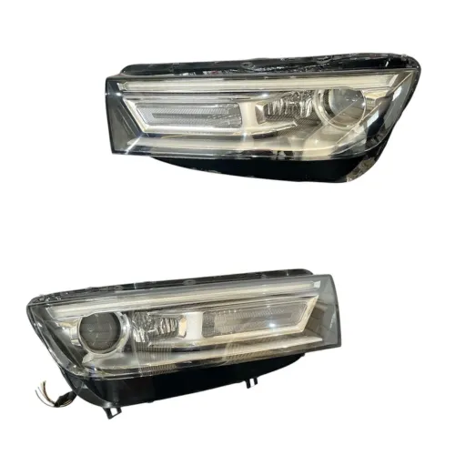 Par De Farol Audi Q5 Completo Com Xenon 2018-2022
