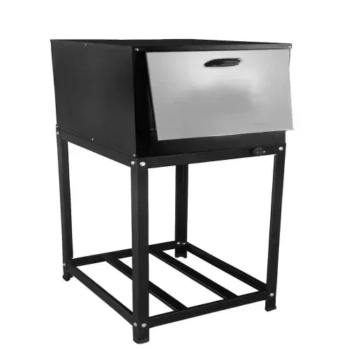 Forno com Cavalete 100L Baixa Pressão - Tampa em Inox para Cozinhas Comerciais