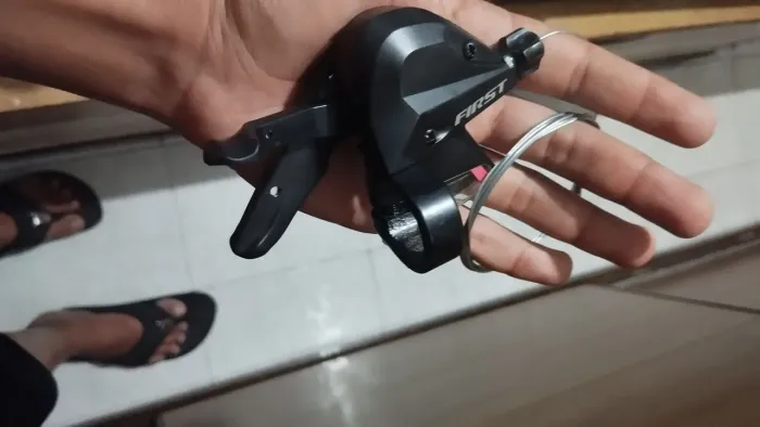 Passando de macha esquerdo