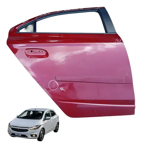 Porta Gm Onix Prisma 2014 A 2019 Traseira Direita Original