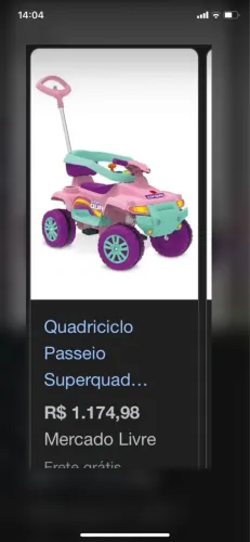 Carrinho de passeio infantil 