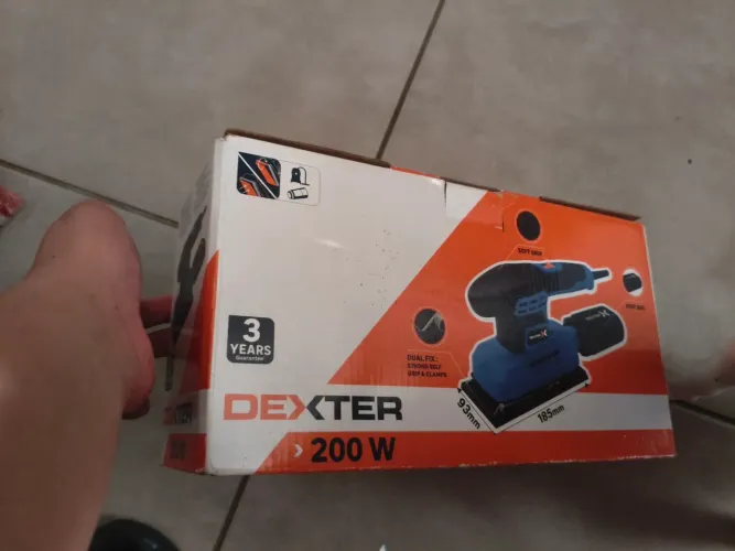 Lixadeira Dexter 200w semi nova