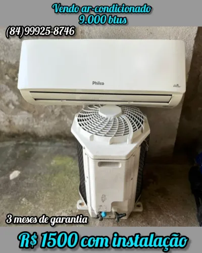 Vendo ar-condicionado 9.000 btus 