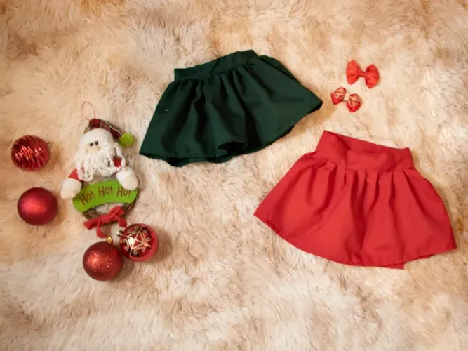 Saia Infantil Regulável com Velcro