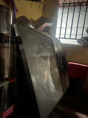 Estrutura Coifa de cozinha industrial 