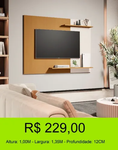 PAINEL COM DESIGN CLEAN