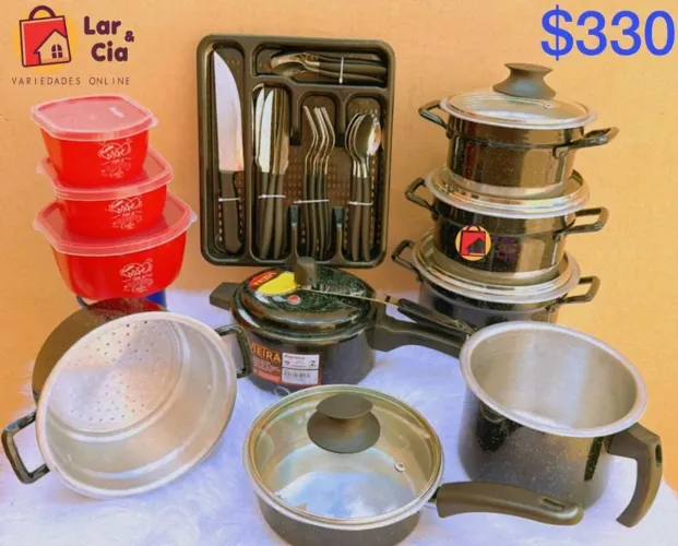 Conjunto de Utensílios de Cozinha Completo