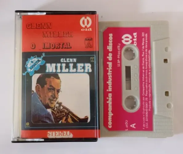 Fita Cassete K7 Glenn Miller O Imortal
