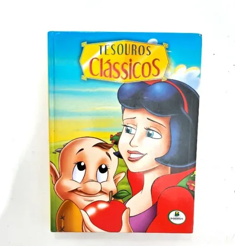 Livro Ilustrado Tesouro Classicos- 18 contos