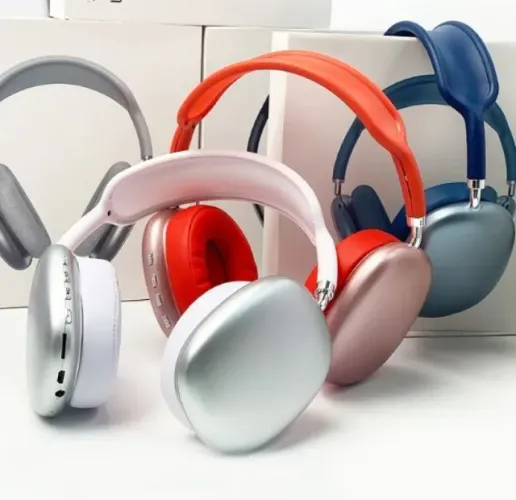 Fone de Ouvido Bluetooth P9 (Design Moderno, Som Hi-Fi e Conforto Premium)