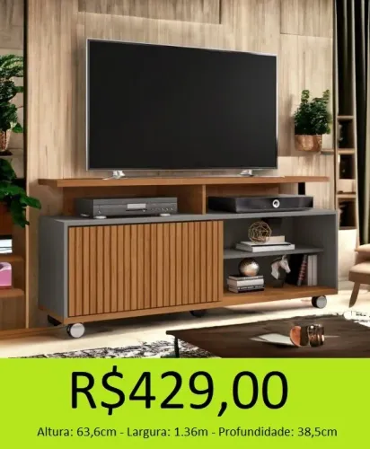 Rack de sala a pronta entrega