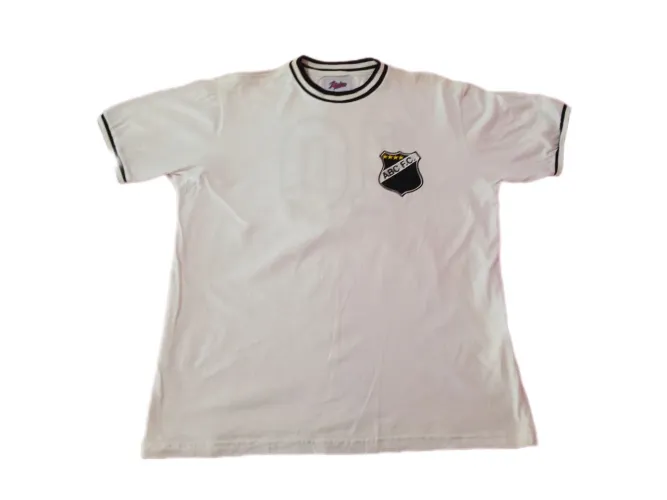 Camisa ABC Natal Liga Retrô Futebol Algodão 