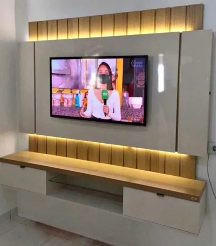 Painel Home Suspenso com LED para TV até 60" (Novo) Entrega Grátis!