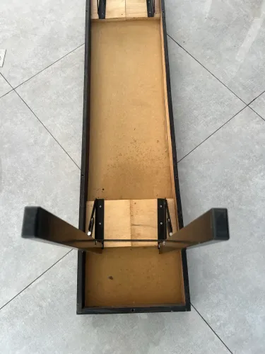Mesa madeira dobrável para apoio Buffet