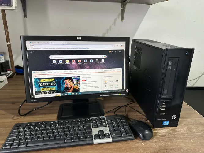 Computador com ssd e 8 gb para comercio loja completo loja com garantia 