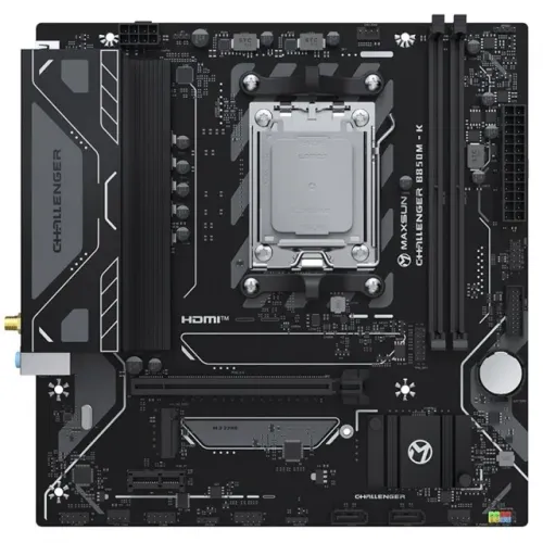 Placa Mãe Maxsun Challenger B850M-K WIFI AM5 mATX DDR5 [nova]