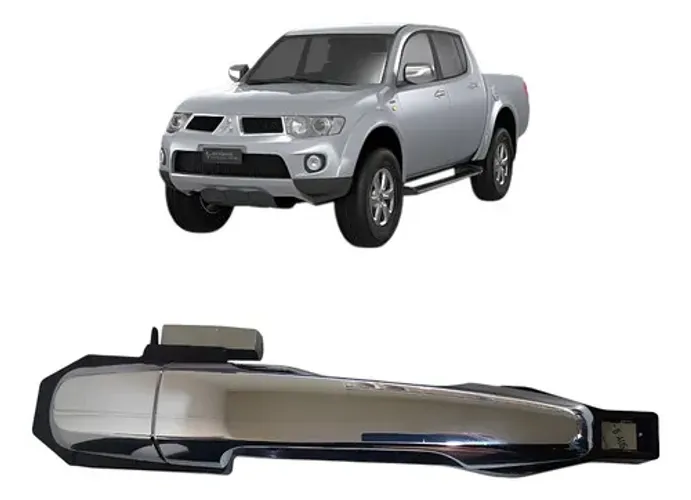 Maçaneta Externa Traseira Direita L200 Triton 2008 A 2016 Traseira