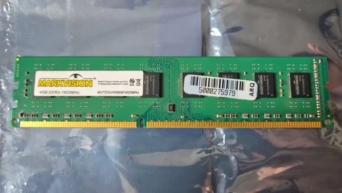 Memória 4GB DDR3 1600Mhz Desktop