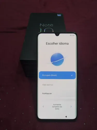 Xiaomi Mi Note 10 128GB + caixa e carregador - bateria nova