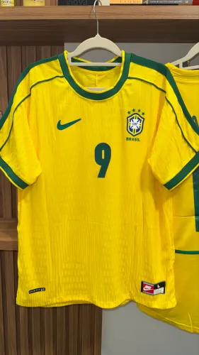 Camisa Brasil retrô 1998 