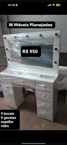 Camarim Penteadeira com. Preço de Fábrica