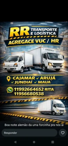 Carro parado não dá retorno o retorno e vc agregar o seu veículo 