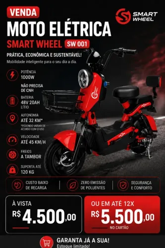 Moto elétrica SW 001