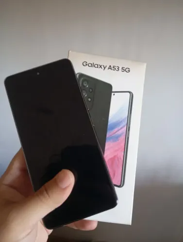 Celular A53 5G Troquei de tela,  e infelizmente o sensor da digital é meio falhado