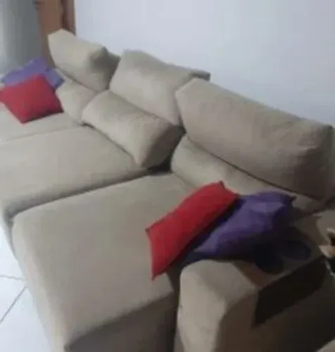 Sofa retratil 4 lugares