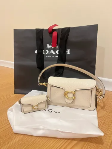 2 Bolsas Coach Soft Tabby Shoulder Bag + Coach Tabby Micro Bag. 
