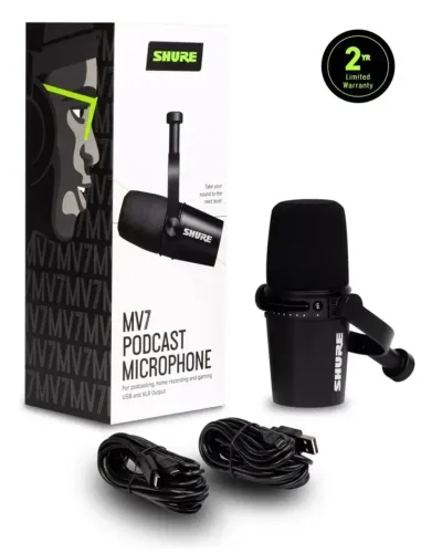 Microfone Shure MV7