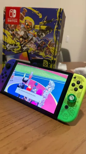 Nintendo Switch Oled Splatoon 3 - Edição Limitada