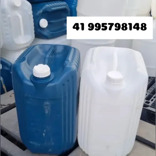 Tonel / tambor 20 litros / sem lavar, eram de produtos de limpeza