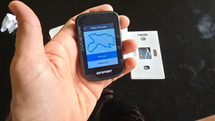 IGPSport BSC 300T GPS bike segue rota 