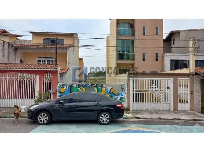 Terreno Comercial de 125 m² em Santo André Parque Gerassi | Venda R$165.000