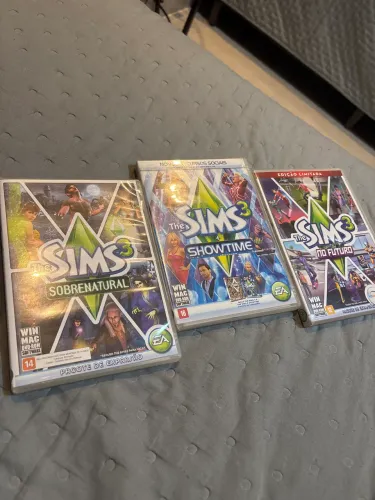 The Sims 3 Original + Showtime + Sobrenatural + No Futuro | Completo PC