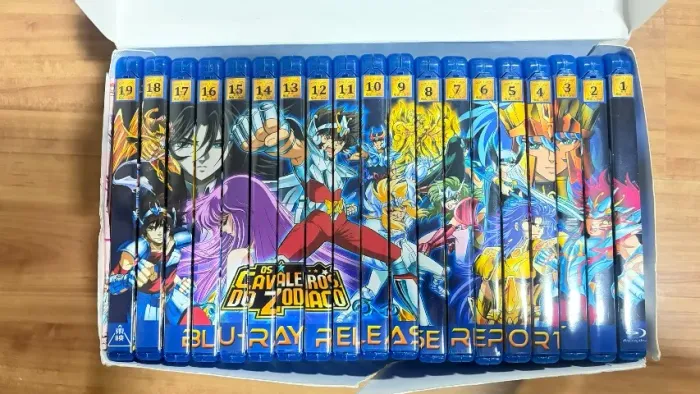 Box DVD Cavaleiros dos Zodiaco
