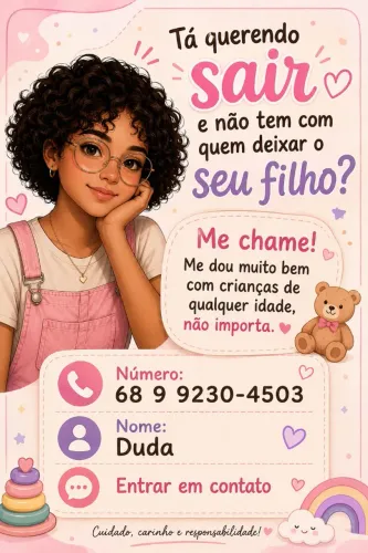 Está precisando de uma babá?