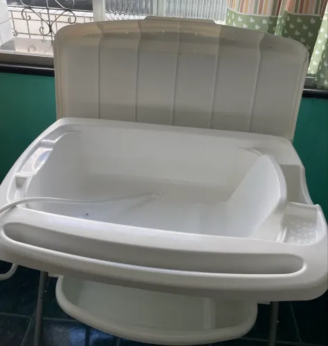 Banheira Com Trocador Burigotto Splash Granito 20kg Dobrável