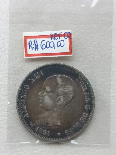 Moeda antiga de prata REF 02